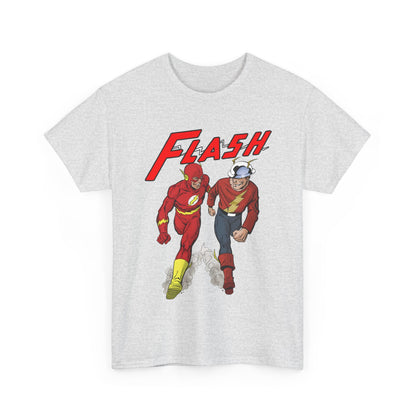 Flash T-Shirt - John Byrne - Barry Allen, Jay Garrick - Golden Age, Silver Age - DC Comics