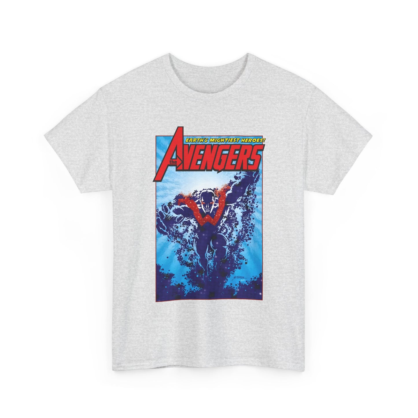 Wonder Man T-Shirt - George Perez Art - Avengers Member - Simon Williams, Marvel Comics - MCU Series