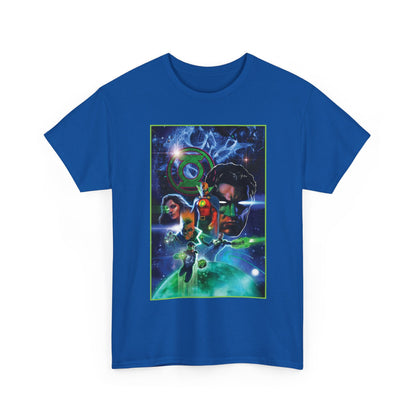 Green Lantern T-Shirt - Liam Sharp Art - Alan Scott, Hal Jordan, Kyle Rayner - DC Comics