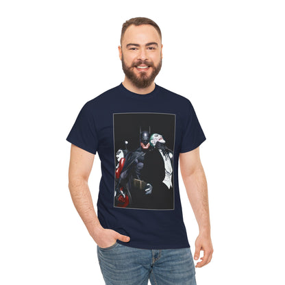 Batman T-Shirt - Alex Ross Art - Joker & Harley Quinn - DC Comics
