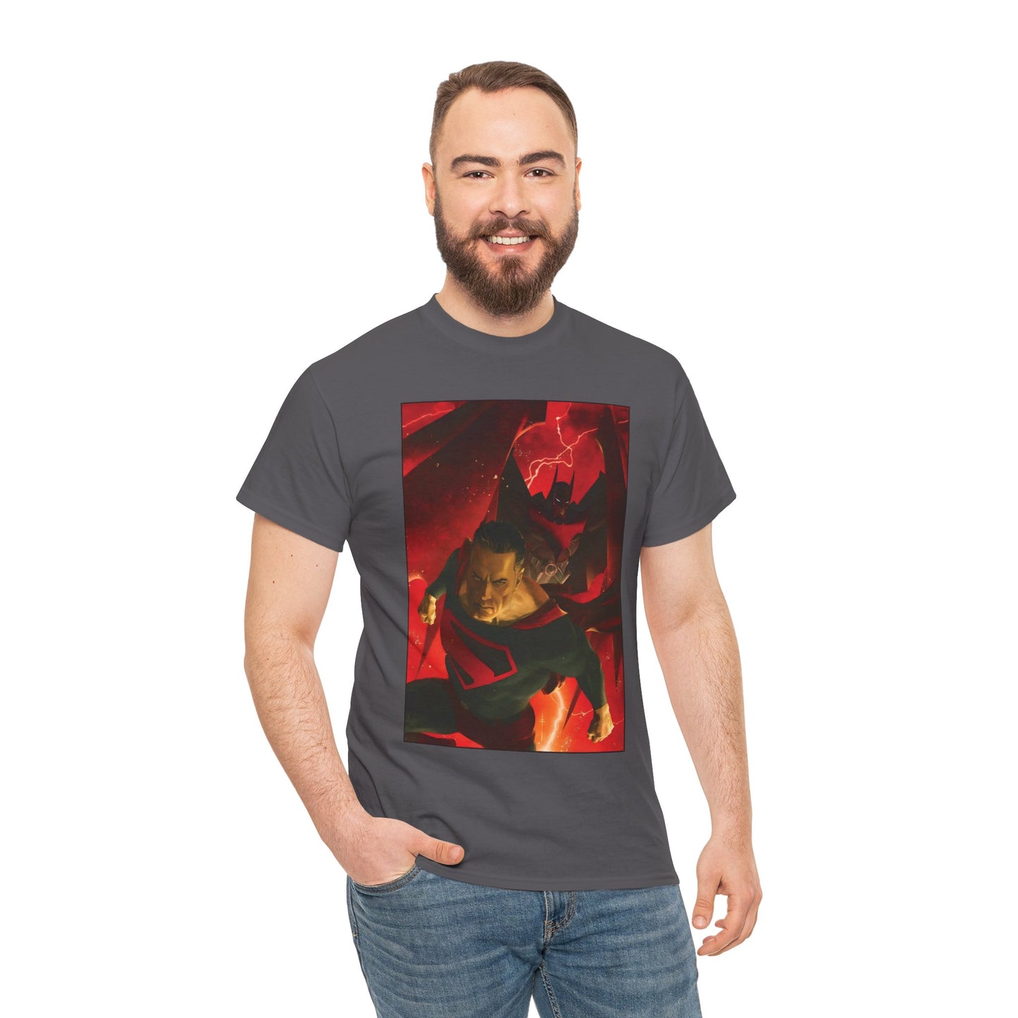 Superman & Batman (Kingdom Come) T-Shirt - Sabastian Fiumara Art - DC Comics