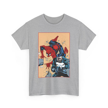 Spider-Man & Punisher T-Shirt - Jim Lee Art - Marvel Comics