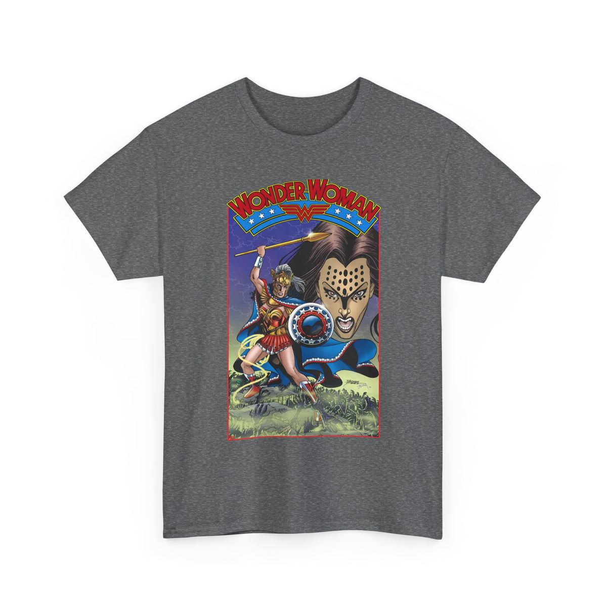 Wonder Woman T-Shirt - George Perez Art - Cheetah, 1980s - DC Comics
