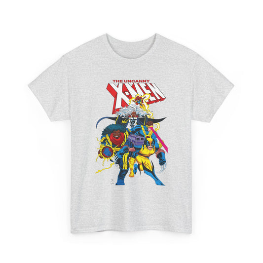 Uncanny X-Men T-Shirt - John Romita Jr Art - Cyclops, Storm, Bishop, Jean Grey, Wolverine - Marvel Comics