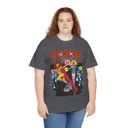 Starfire & Harbinger T-Shirt - George Perez Art - Teen Titans Spotlight #19 Cover - DC Comics