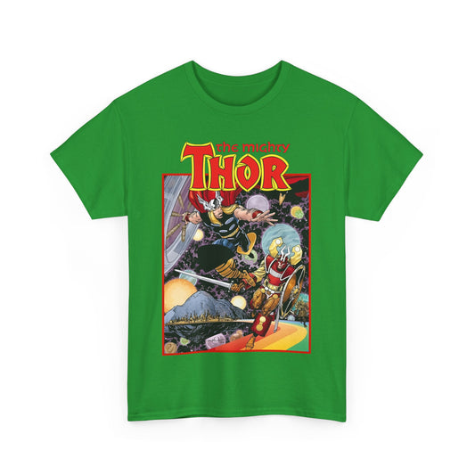 Mighty Thor T-Shirt - Walt Simonson Art - Asgard, Bifröst - God of Thunder - Marvel Comics