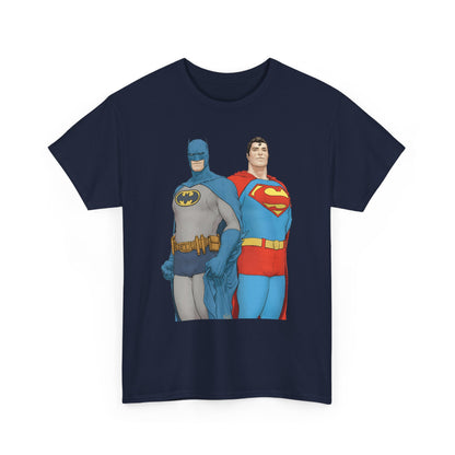 Batman & Superman T-Shirt - Frank Quitely Art - World's Finest Variant Cover Art - DC Comics