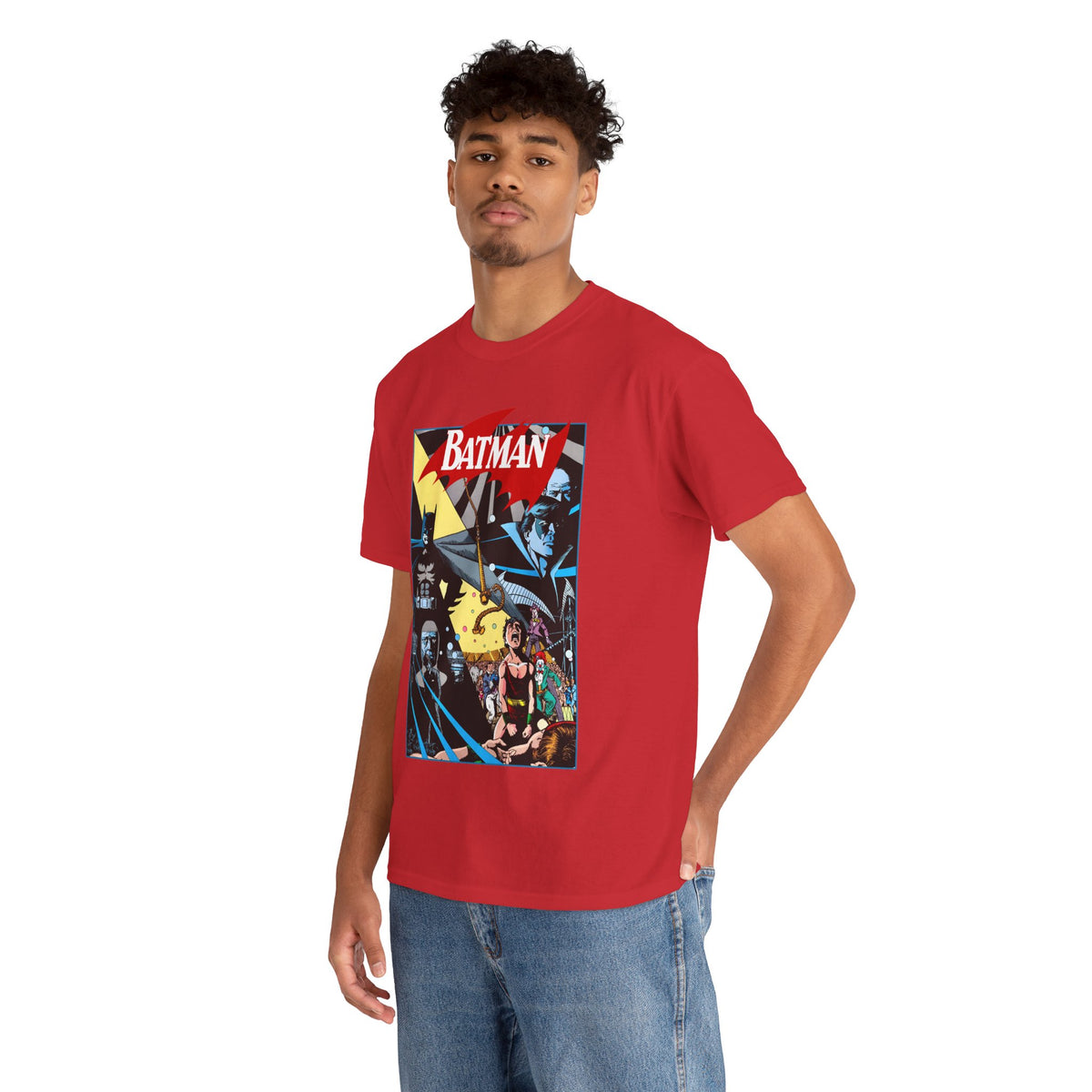 Batman T-Shirt - George Perez Art - Year Three - Robin, Nightwing, Dick Grayson - DC Comics