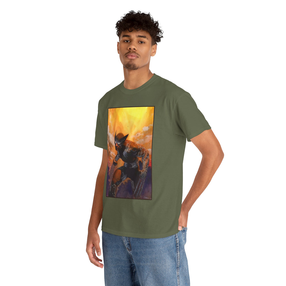 Omega Wolverine T-Shirt - Gerald Parel Art - James Howlett (Earth-63747) - Marvel Comics