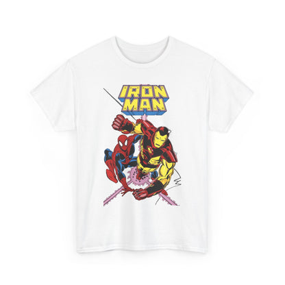 Iron-Man & Spider-Man T-Shirt - Butch Guice Art - Marvel Comics