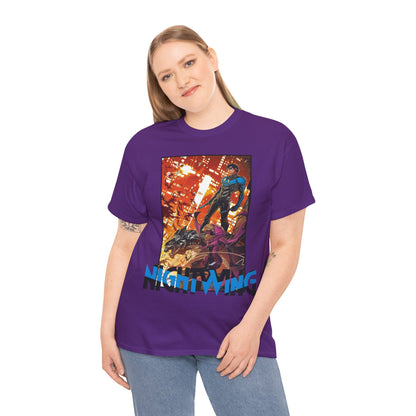 Nightwing & Spoiler T-Shirt - Jonboy Meyers Art - Gotham City & Bludhaven - DC Comics