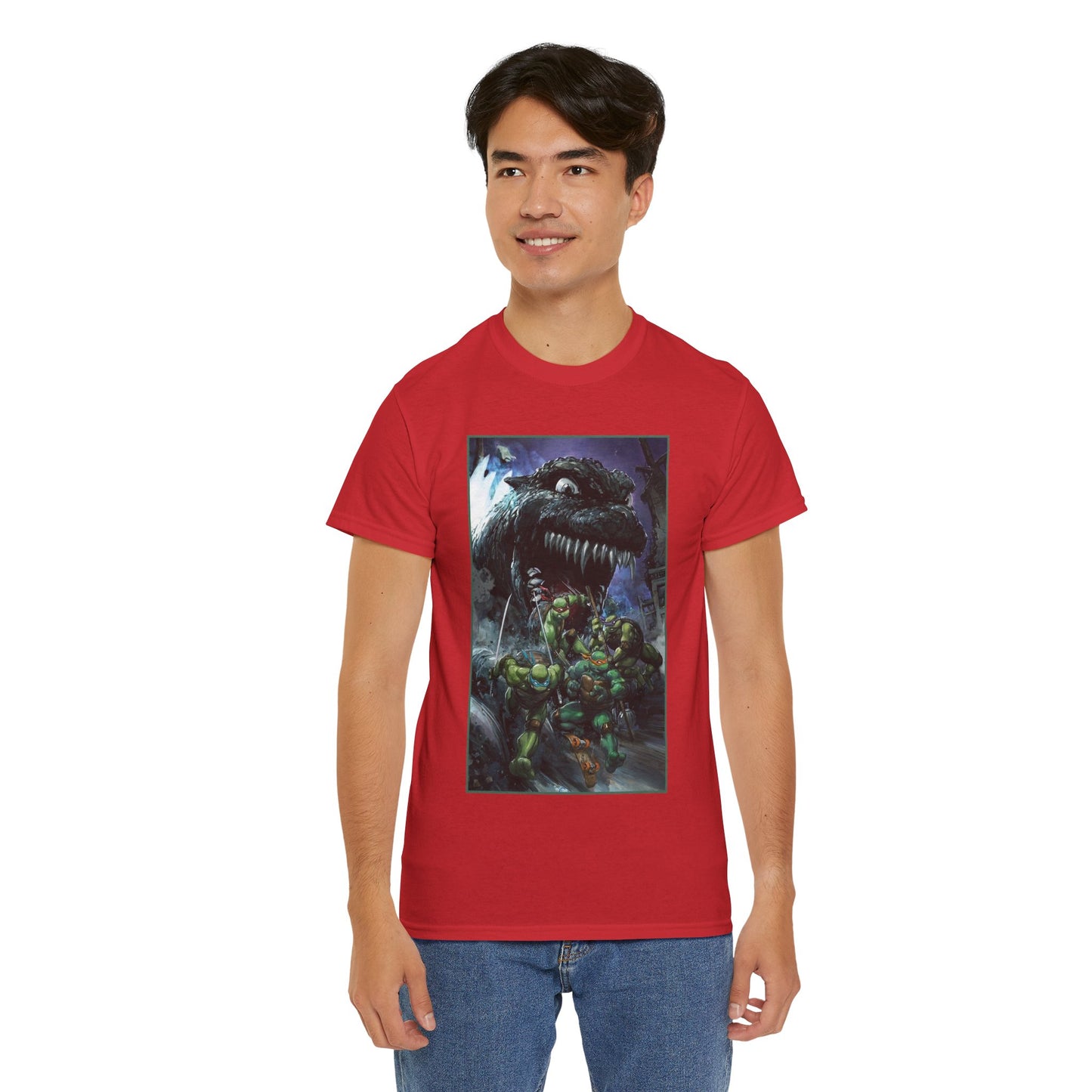 Teenage Mutant Ninja Turtles/Godzilla T-Shirt