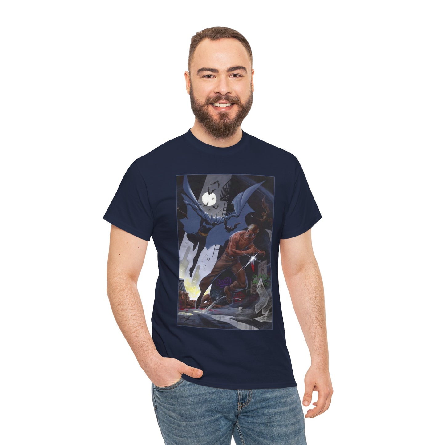 Batman T-Shirt - Norm Breyfogle Art - DC Comics