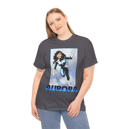 Aurora T-Shirt - John Byrne Art - Alpha Flight Member - Marvel Comics