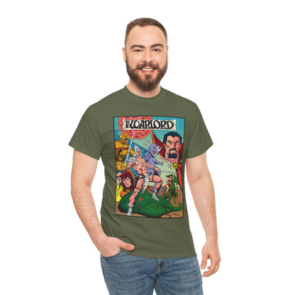 Warlord T-Shirt - Dan Jurgens Art - Travis Morgan, Skartaris, Deimos - Sword & Sorcery - DC Comics