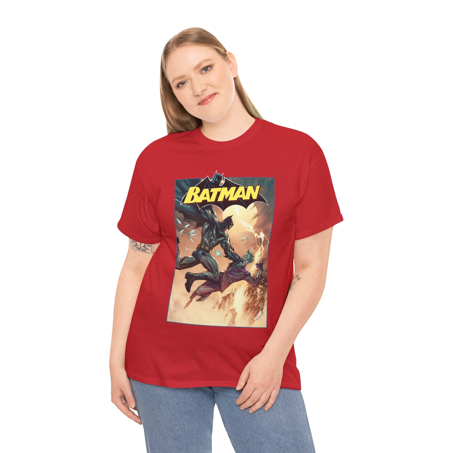 Batman Vs Joker T-Shirt - Marc Silvestri Art - DC Comics