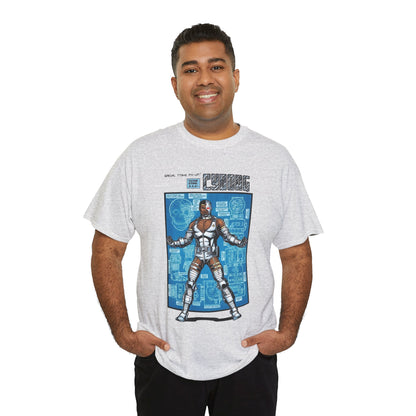 Cyborg T-Shirt - George Perez Art - New Teen Titans Pin-Up Poster - Victor Stone - DC Comics