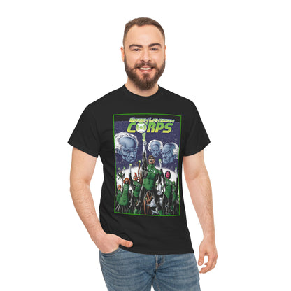 Green Lantern Corps T-Shirt - Hal Jordan, Guardians, Tomar Re, Oa - DC Comics