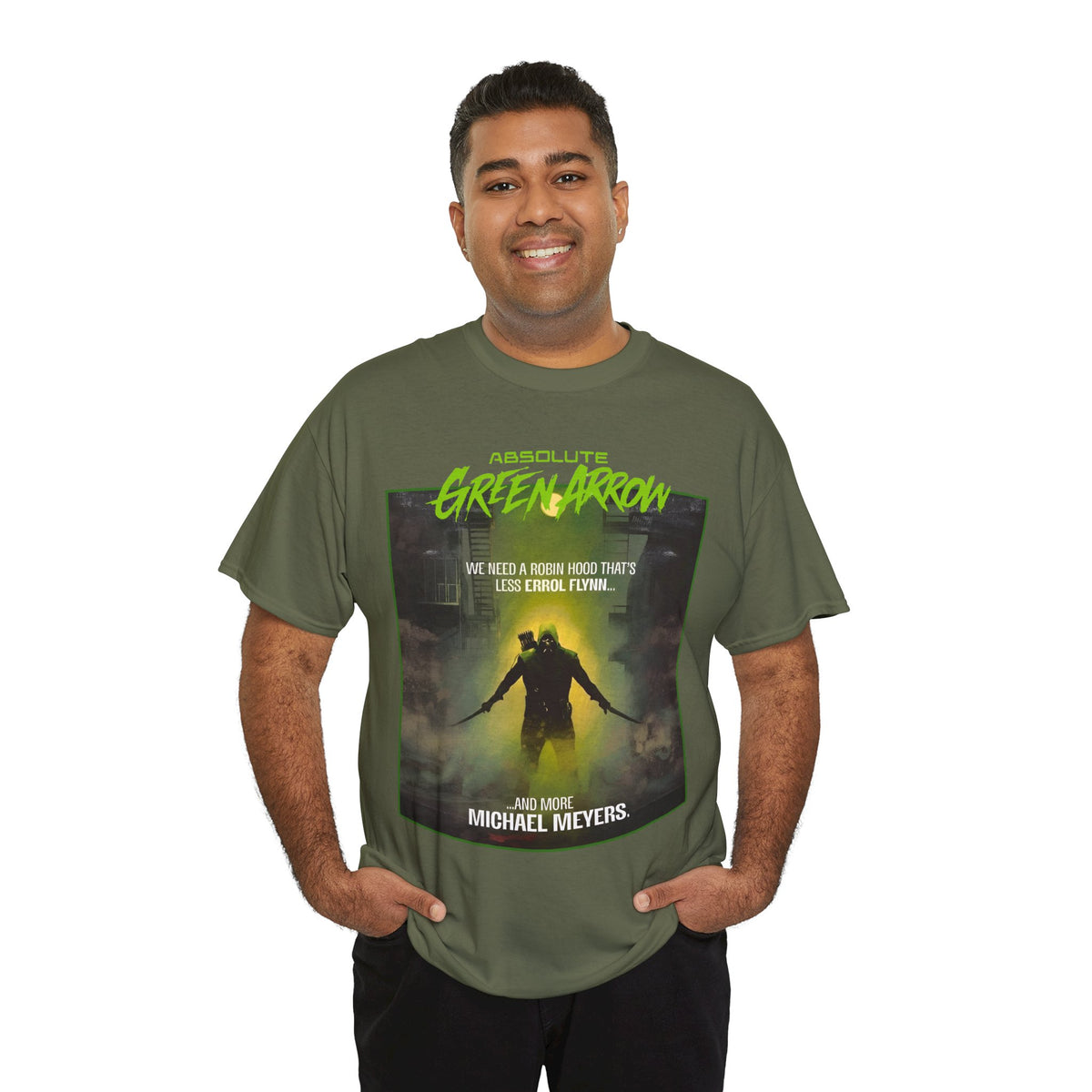 Absolute Green Arrow Shirt - Rafael Albuquerque Art - DC Comics