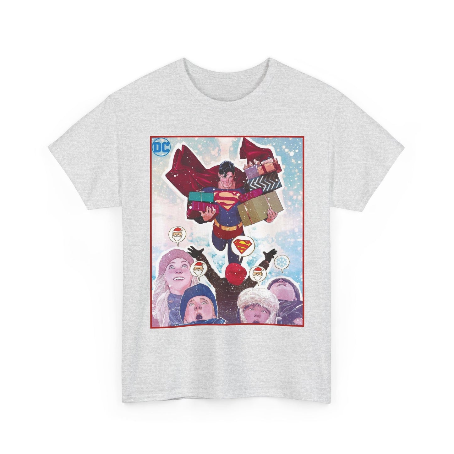 Superman Santa T-Shirt - Mitch Gerads Art - DC Comics