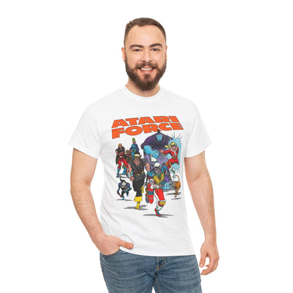 Atari Force T-Shirt - Marshall Rogers & John Byrne Art - Martin Champion, Christopher "Tempest" Champion, "Dart" Bia O'Rourke-Singh, Hukka, Morphea, Babe, Pakrat, Blackjak, Taz - DC Comics