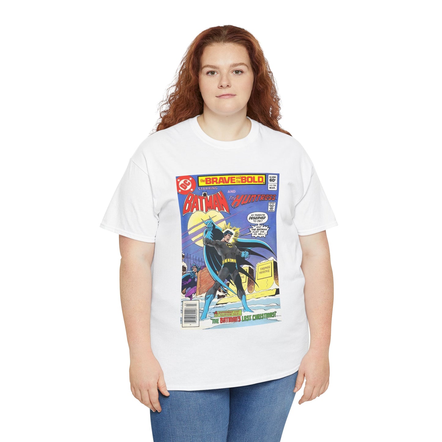 Brave & the Bold #184 T-Shirt - Batman & Earth-2 Huntress - DC Comics