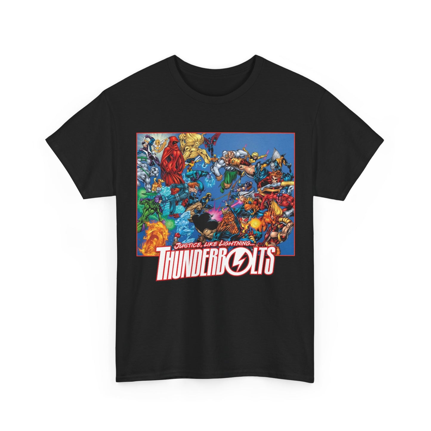 Thunderbolts T-Shirt - Mark Bagley Art - Marvel Comics