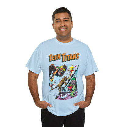 Teen Titans T-Shirt - Nick Cardy Art - #1 Cover Art - Robin, Wonder Girl, Kid Flash, Aqualad - DC Comics