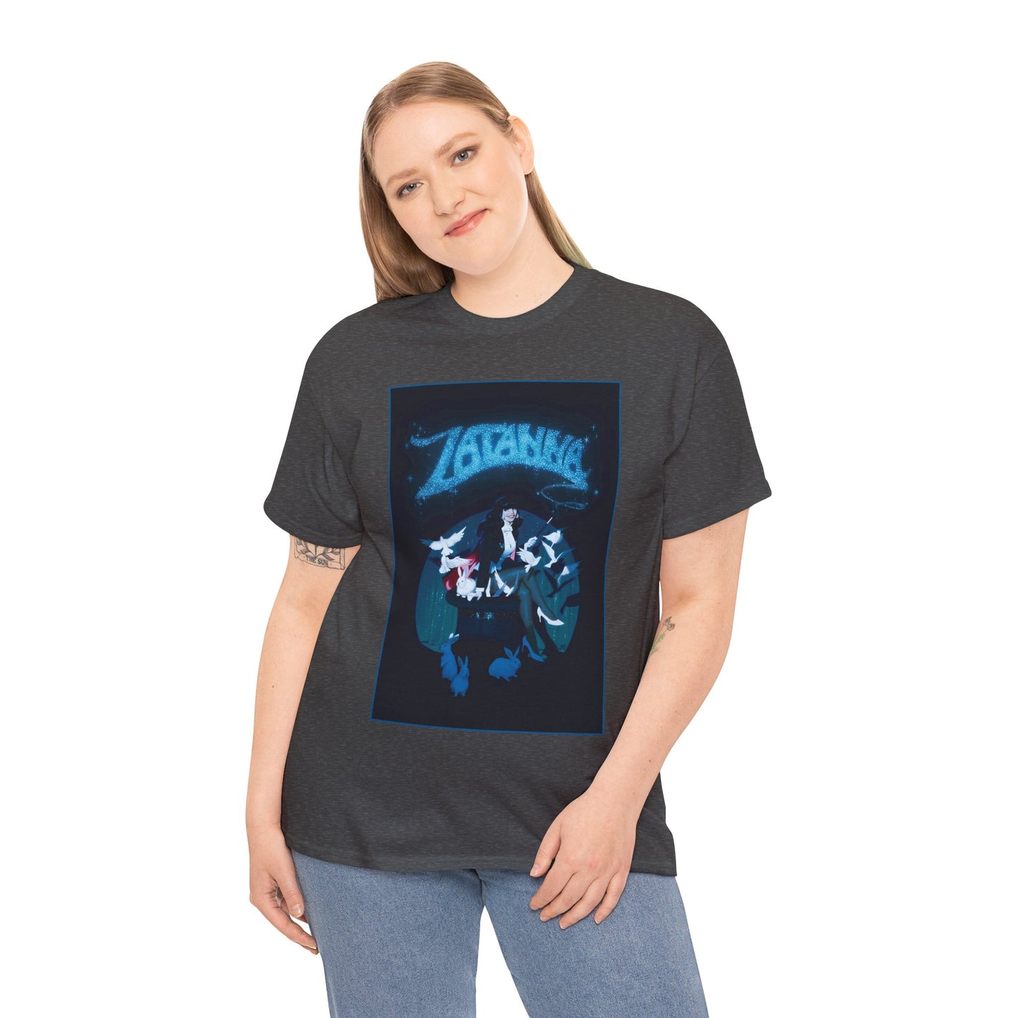 Zatanna T-Shirt - David Talaski Art - Maid of Magic - Justice League of America Member - DC Comics