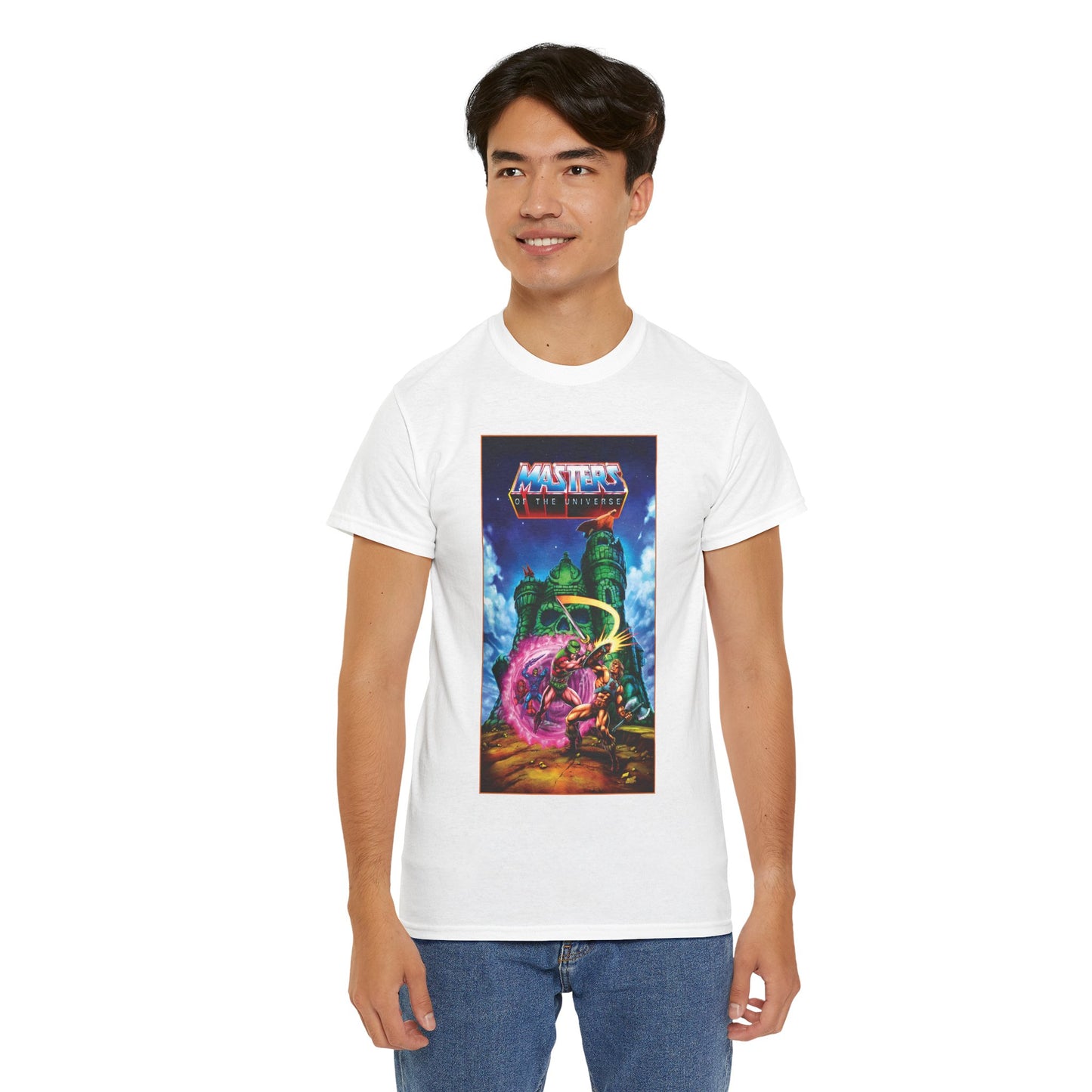 Masters of the Universe T-Shirt- He-Man Vs Tri-Klops, Skeletor and Beast Man - New 2026 Movie with Nicholas Galitzine