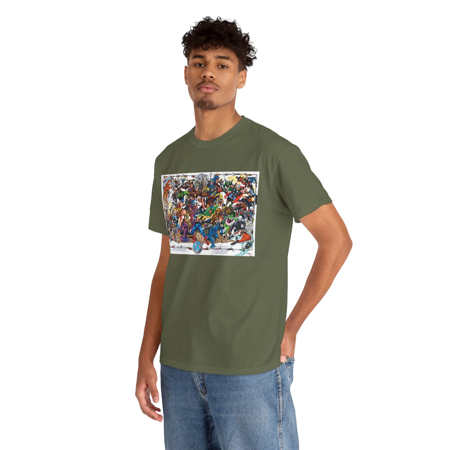 Avengers T-Shirt - George Perez Art - Poster Art of Basically Every Avenger - Marvel Comics