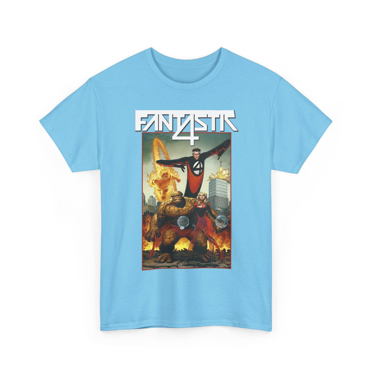 Fantastic Four T-Shirt - Arthur Adams Art - Marvel Comics