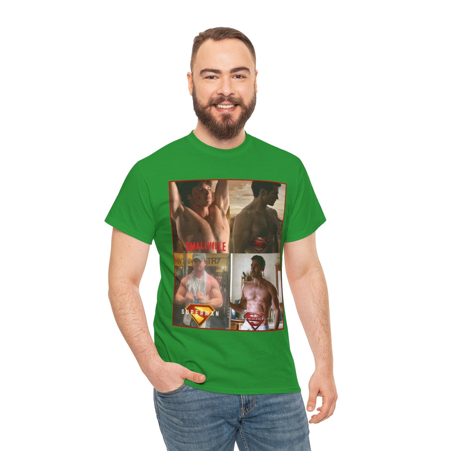 Shirtless Supermen T-Shirt - DC Comics