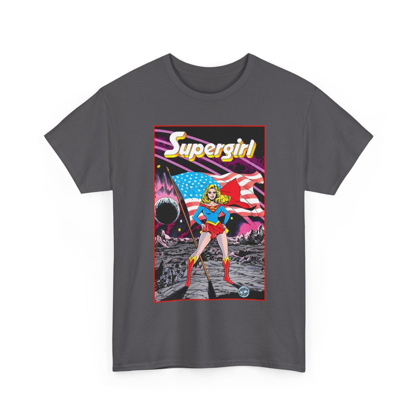 Supergirl T-Shirt - 1980s Art - 2026 Movie with Milly Alcock - DC Comics