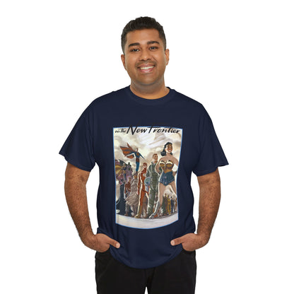DC: The New Frontier T-Shirt - Darwyn Cooke Art - Superman, Wonder Woman, Flash, Batman - DC Comics