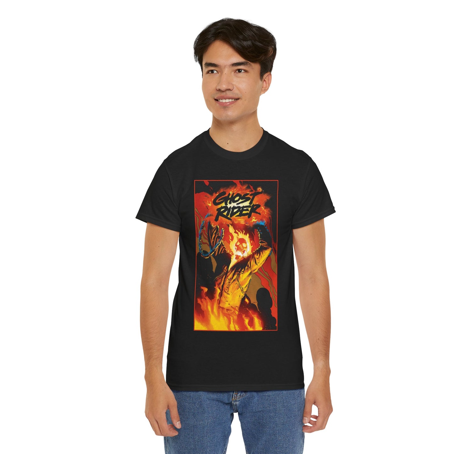 Ghost Rider T-Shirt - Richard Corben Art - Marvel Comics