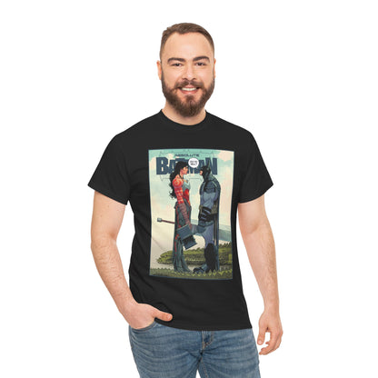 Absolute Batman & Absolute Wonder Woman T-Shirt - Nick Dragotta Art - Go to Hell? - DC Comics