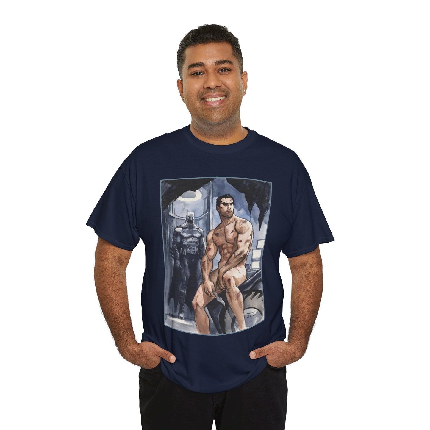 Batman in the Buff T-Shirt - DC Comics