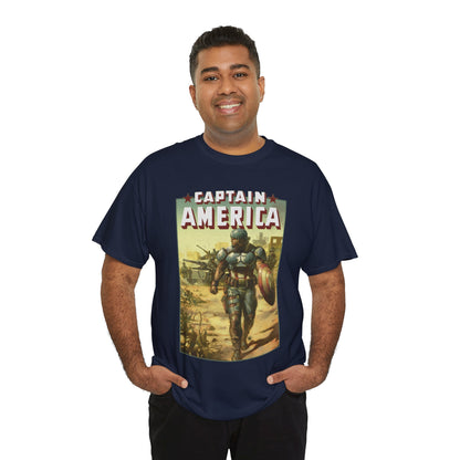 Captain America T-Shirt - Ben Harvey Art - Marvel Comics