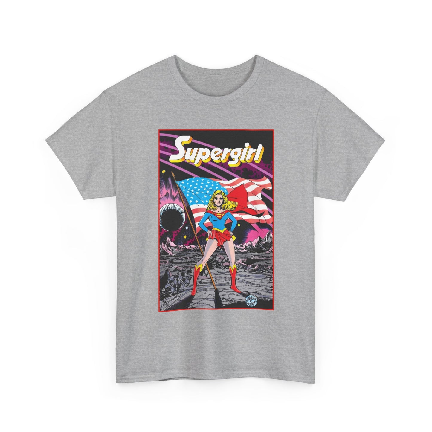 Supergirl T-Shirt - 1980s Art - 2026 Movie with Milly Alcock - DC Comics
