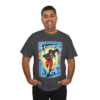 Superboy T-Shirt - Tom Grummett Art - Reign of the Supermen Storyline from the 1990s - Kon-El, Connor Kent - Superman Family - DC Comics