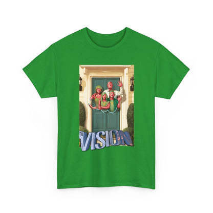 Vision T-Shirt - Mike Del Mundo Art - Avengers Member - The Visions Family - Tom King Story - Future MCU Series - Marvel Comics