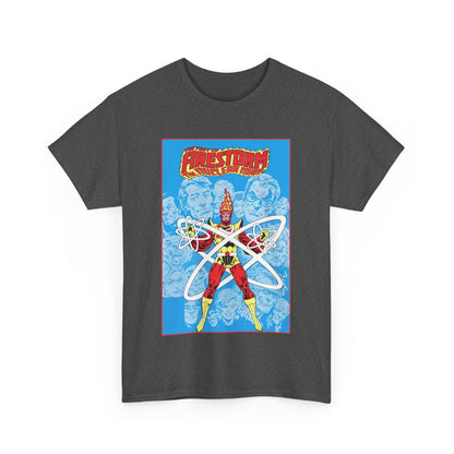 Fury of Firestorm T-Shirt - Pat Broderick Art - The Nuclear Man, Ronnie Raymond - JLA Member - DC Comics