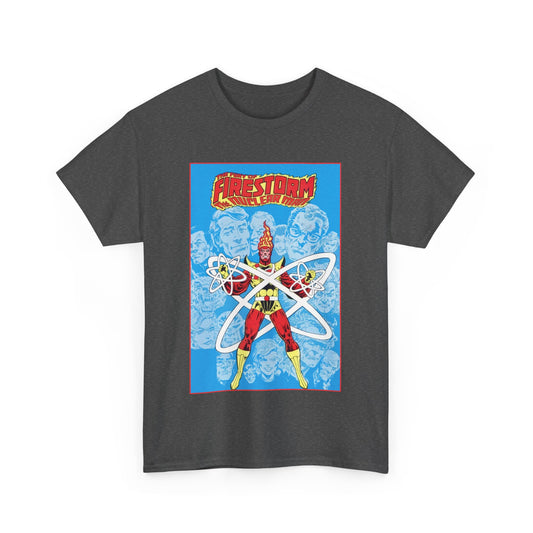 Fury of Firestorm T-Shirt - Pat Broderick Art - The Nuclear Man, Ronnie Raymond - JLA Member - DC Comics