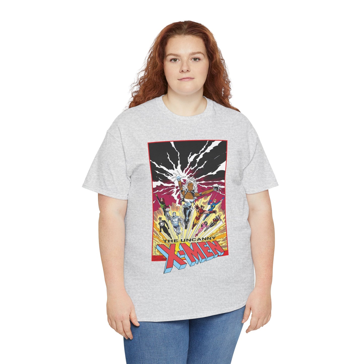 Uncanny X-Men T-Shirt - Marc Silvestri Art - Outback Era - Storm, Wolverine, Dazzler, Longshot, Psylocke, Rogue, Havok - Marvel Comics