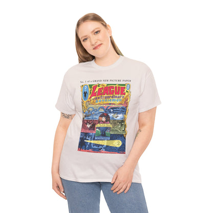 League of Extraordinary Gentlemen T-Shirt - Kevin O'Neill Art - Mina Murray, Captain Nemo, Allan Quatermain, Dr. Jekyll, & The Invisible Man - Alan Moore Story - DC Comics