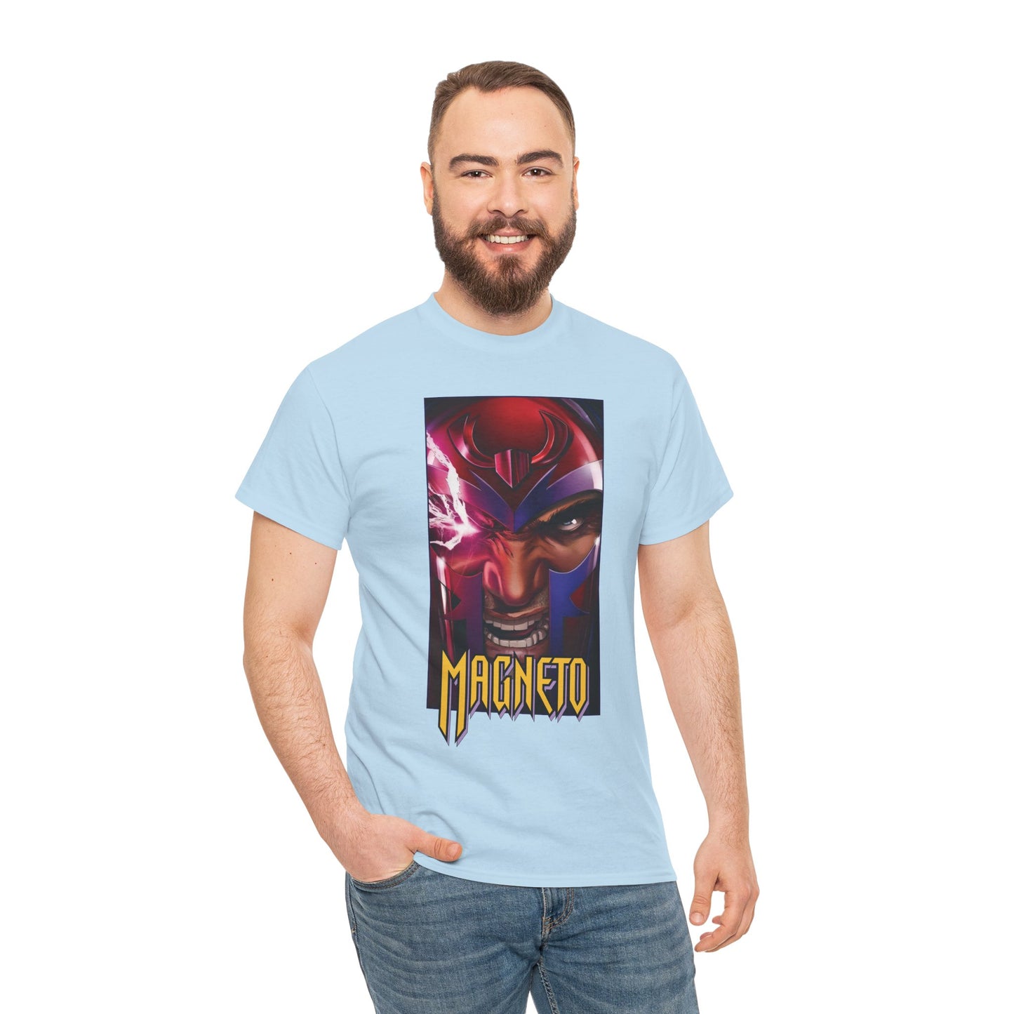Magneto T-Shirt - Greg Land Art - Uncanny X-Men Villain, Member & Leader - Brotherhood of Evil Mutants - Marvel Comics