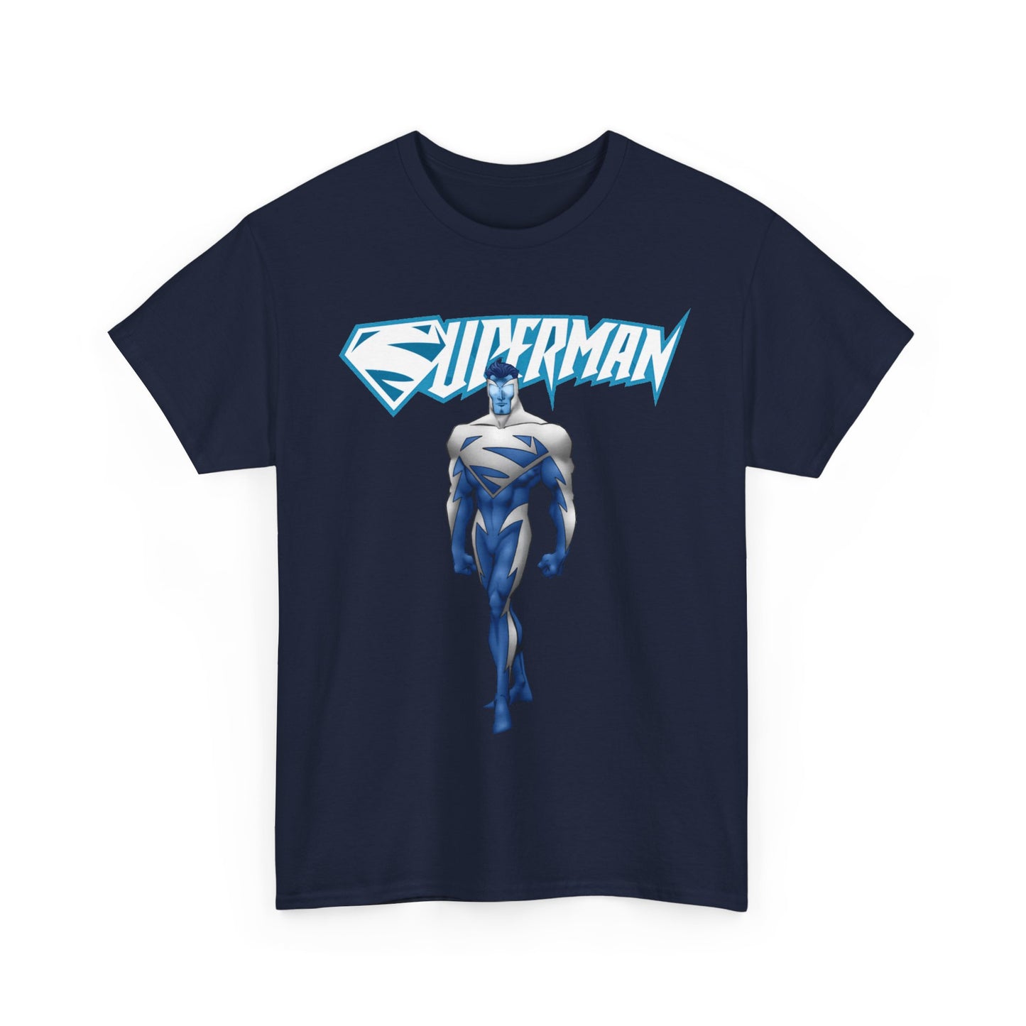 Superman T-Shirt - Clark Kent - Man of Steel - DC Comics - Electric Superman 1990s Storyline
