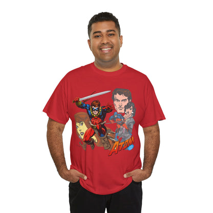 Atom T-Shirt - Gil Kane Art - Who's Who Image - Ray Palmer, JLA Member - Silver Age Hero - DC Comics