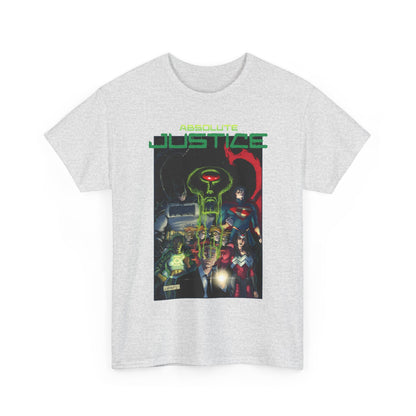Absolute Justice T-Shirt - Juan Ferreyra Art - Superman Batman Wonder Woman Martian Manhunter - DC Comics